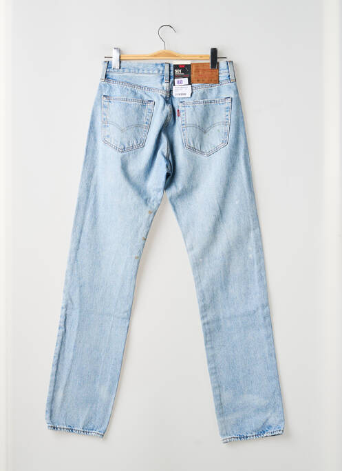 Jeans coupe droite fermeture boutonnée sur le devant taille normale bleu LEVIS homme