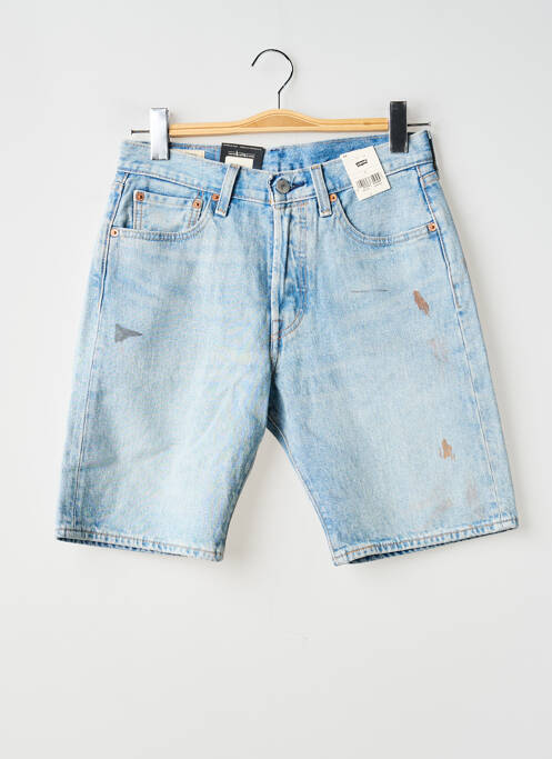 Bermuda stretch taille normale bleu LEVIS homme