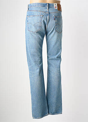Jeans coupe droite effet usé taille normale bleu LEVIS homme