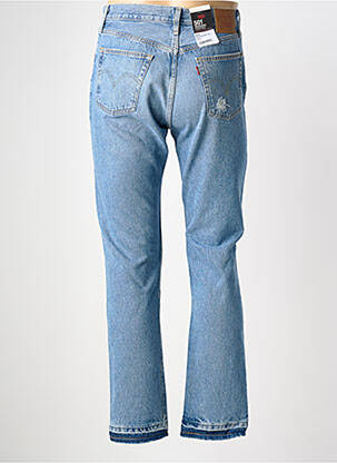Jeans coupe droite effet usé taille normale bleu LEVIS homme