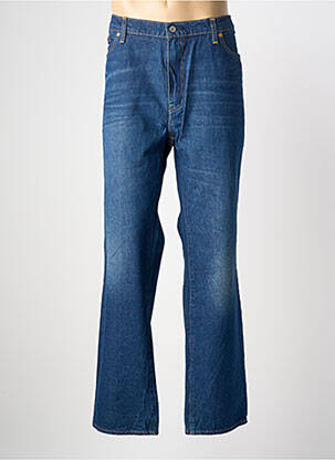 Jeans coupe droite fermeture zippée sous rabat boutonné taille normale bleu LEVIS homme
