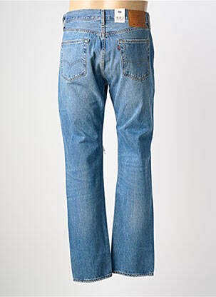 Jeans coupe droite effet usé taille normale bleu LEVI'S homme