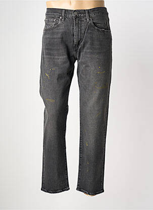 Jeans coupe droite effet usé taille normale gris LEVIS homme
