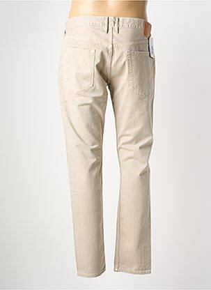Jeans coupe slim fermeture boutonnée sur le devant taille normale beige PEPE JEANS homme