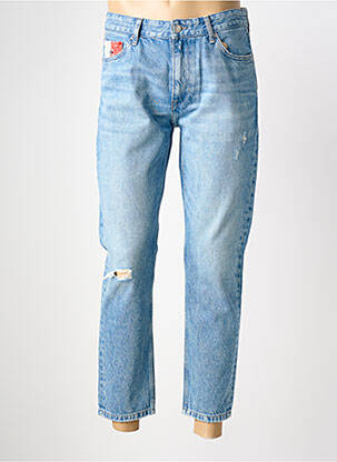 Jeans boyfriend poches taille normale bleu TOMMY HILFIGER homme