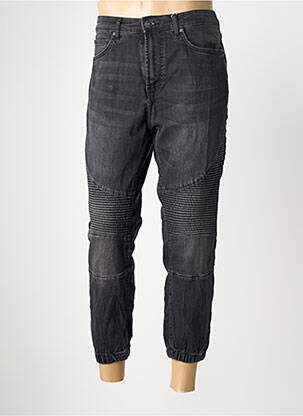 Jeans coupe slim tissage brut taille normale noir CELIO homme