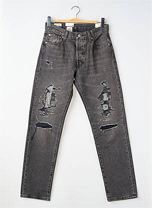 Jeans coupe slim fermeture boutonnée sur le devant taille normale gris LEVIS homme