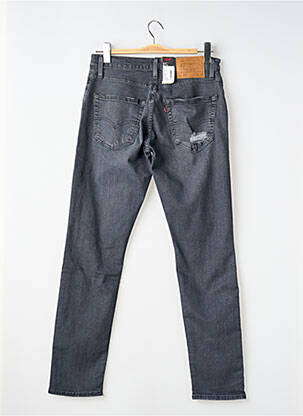 Jeans coupe slim tissage brut taille normale gris LEVIS homme