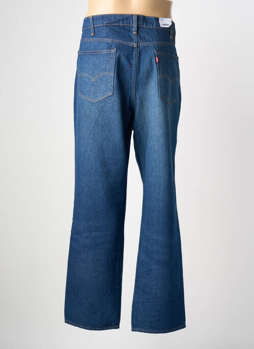 Jeans coupe droite fermeture zippée sous rabat boutonné taille normale bleu LEVIS homme