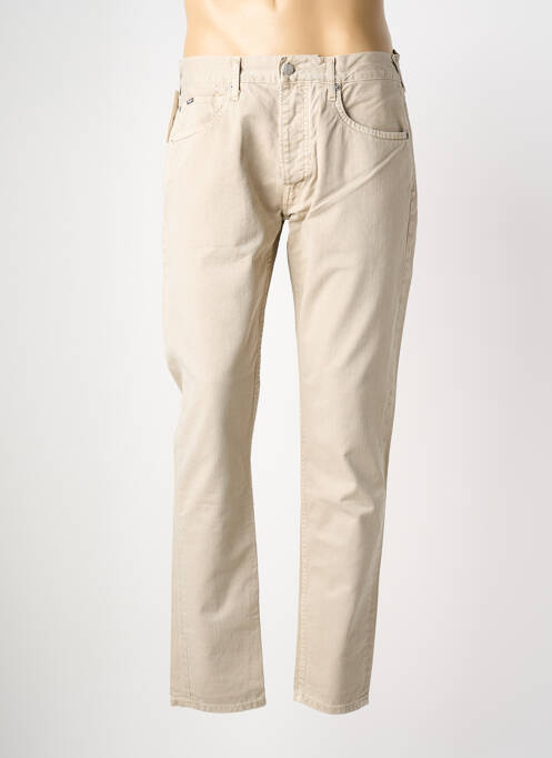 Jeans coupe slim fermeture boutonnée sur le devant taille normale beige PEPE JEANS homme