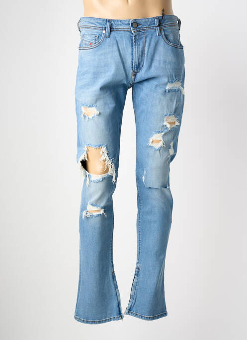 Jeans coupe slim tissage brut taille normale bleu DIESEL homme