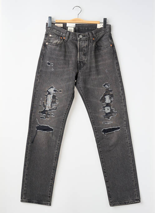 Jeans coupe slim fermeture boutonnée sur le devant taille normale gris LEVIS homme