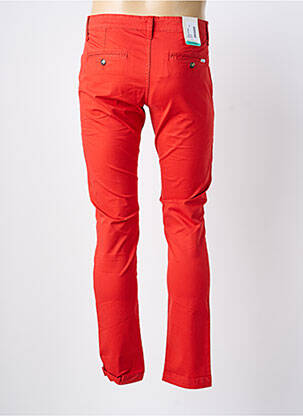 Pantalon chino tissage popeline taille normale orange PEPE JEANS homme