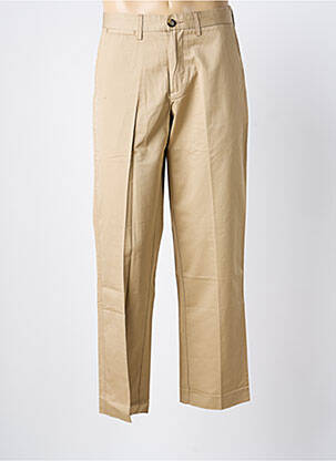 Pantalon chino tissage popeline taille normale beige TOMMY HILFIGER homme