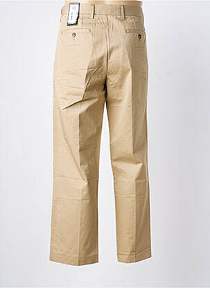 Pantalon chino tissage popeline taille normale beige TOMMY HILFIGER homme