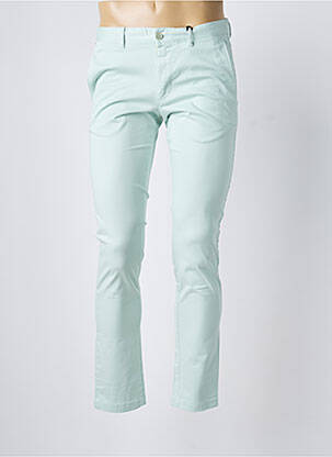 Pantalon chino stretch taille normale vert TOMMY HILFIGER homme