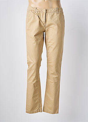 Pantalon chino fermeture zippée sous rabat avec crochet taille normale beige TOMMY HILFIGER homme