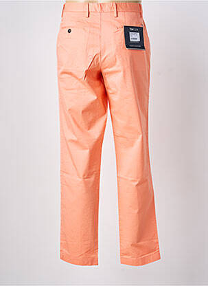 Pantalon chino fermeture zippée sous rabat avec crochet taille normale orange TOMMY HILFIGER homme