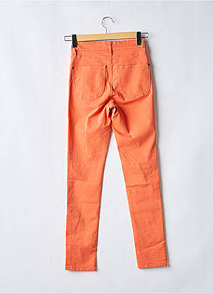 Jeans coupe slim taille normale taille normale orange COMPTOIR DES COTONNIERS femme