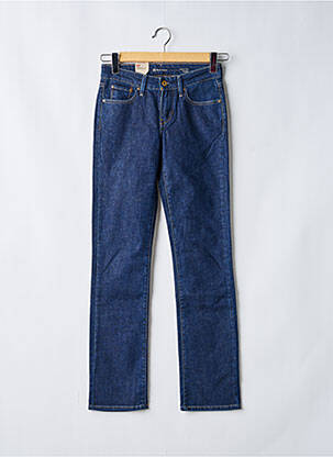 Jeans coupe droite stretch taille normale bleu LEVI'S femme