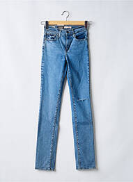 Jeans coupe droite stretch taille normale bleu LEVIS femme