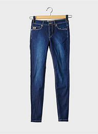 Jeans skinny tissage brut taille normale bleu LOIS femme