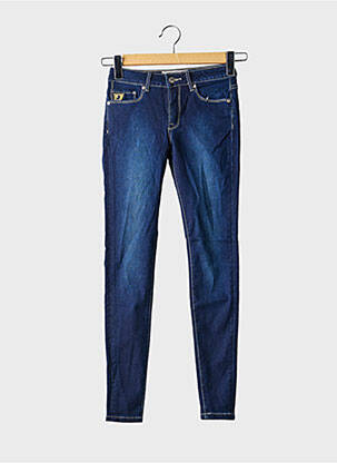 Jeans skinny tissage brut taille normale bleu LOIS femme