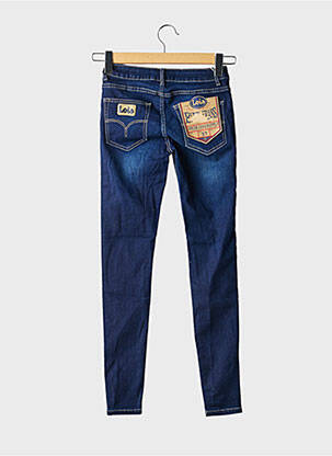 Jeans skinny tissage brut taille normale bleu LOIS femme