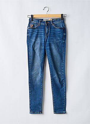 Jeans skinny taille normale taille normale bleu LOIS femme