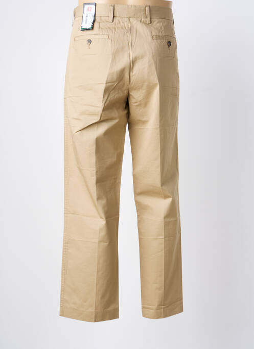 Pantalon chino tissage popeline taille normale beige TOMMY HILFIGER homme