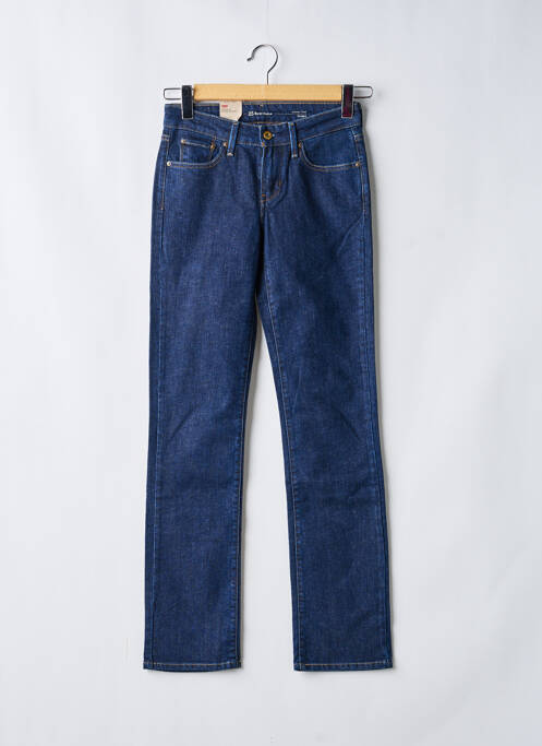 Jeans coupe droite stretch taille normale bleu LEVIS femme