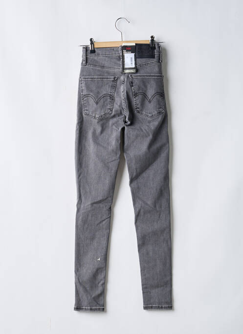 Jeans skinny taille haute taille haute gris LEVIS femme