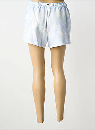 Short coupe droite bleu LEVIS femme