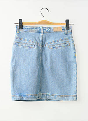 Jupe courte poches bleu IKKS femme