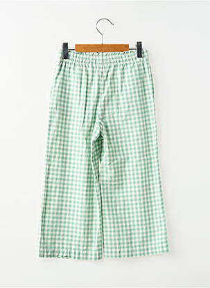 Pantalon droit coupe droite taille élastique vert RALPH LAUREN fille