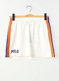 Jupe courte coupe droite blanc RALPH LAUREN fille