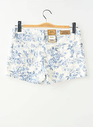 Short fermeture zippée sous rabat boutonné blanc RALPH LAUREN fille