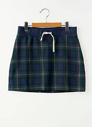 Jupe mi-longue taille élastique bleu RALPH LAUREN fille