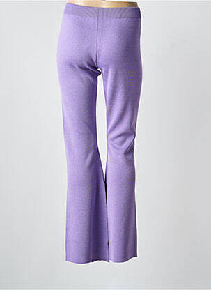 Pantalon large taille normale taille normale violet TOMMY HILFIGER femme