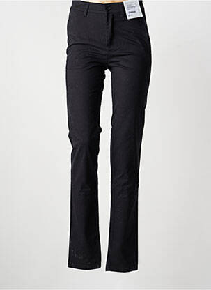 Pantalon chino tissage popeline taille normale noir LE COQ SPORTIF femme