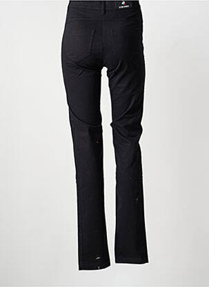 Pantalon chino tissage popeline taille normale noir LE COQ SPORTIF femme