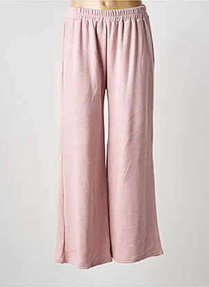 Pantalon large taille normale taille normale rose NOBELLE STORE femme