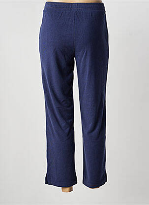 Pantalon droit taille élastique taille normale bleu DAMART femme