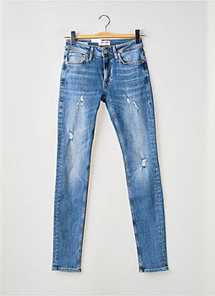 Jeans coupe slim stretch taille normale bleu JACK & JONES homme