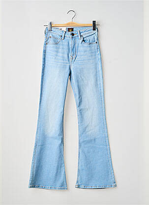 Jean coupe flare stretch taille normale bleu LEE femme