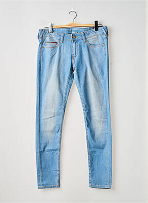 Jeans coupe slim stretch taille normale bleu TOMMY HILFIGER femme