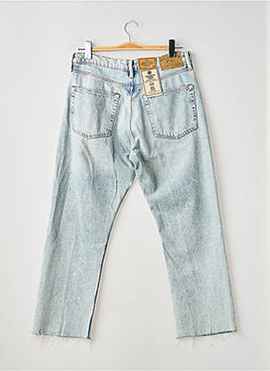Jeans coupe droite effet usé délavé taille normale bleu RALPH LAUREN femme
