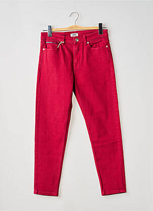 Jeans coupe slim stretch taille normale rose TOMMY HILFIGER femme