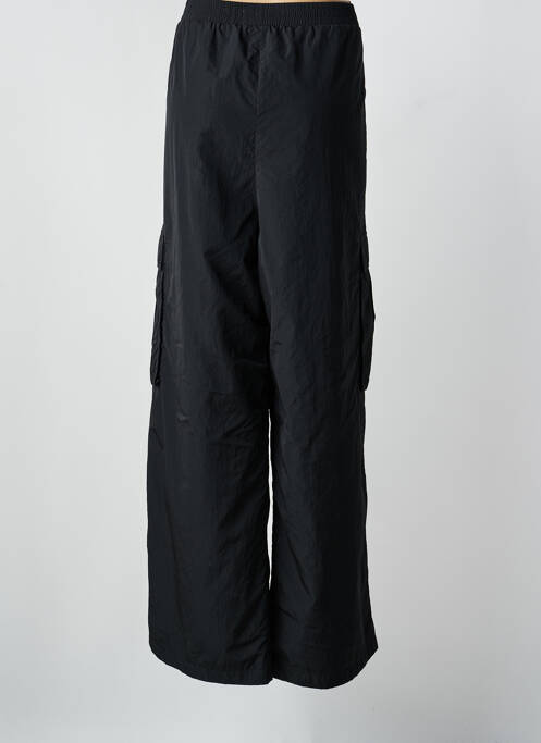 Pantalon large tissage popeline taille normale noir TOMMY HILFIGER femme