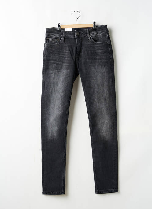Jeans skinny stretch taille normale noir JACK & JONES homme